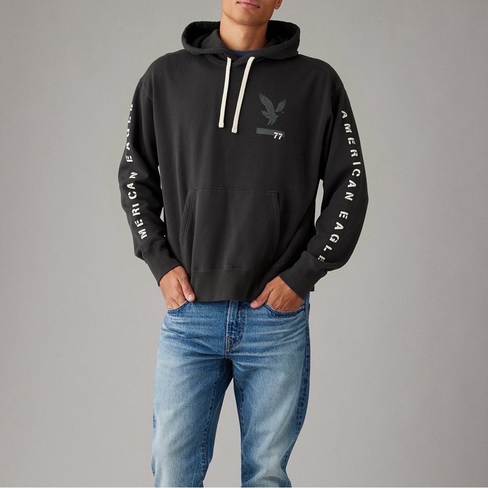 COPY - COPY - American Eagle Hoodies black color small size